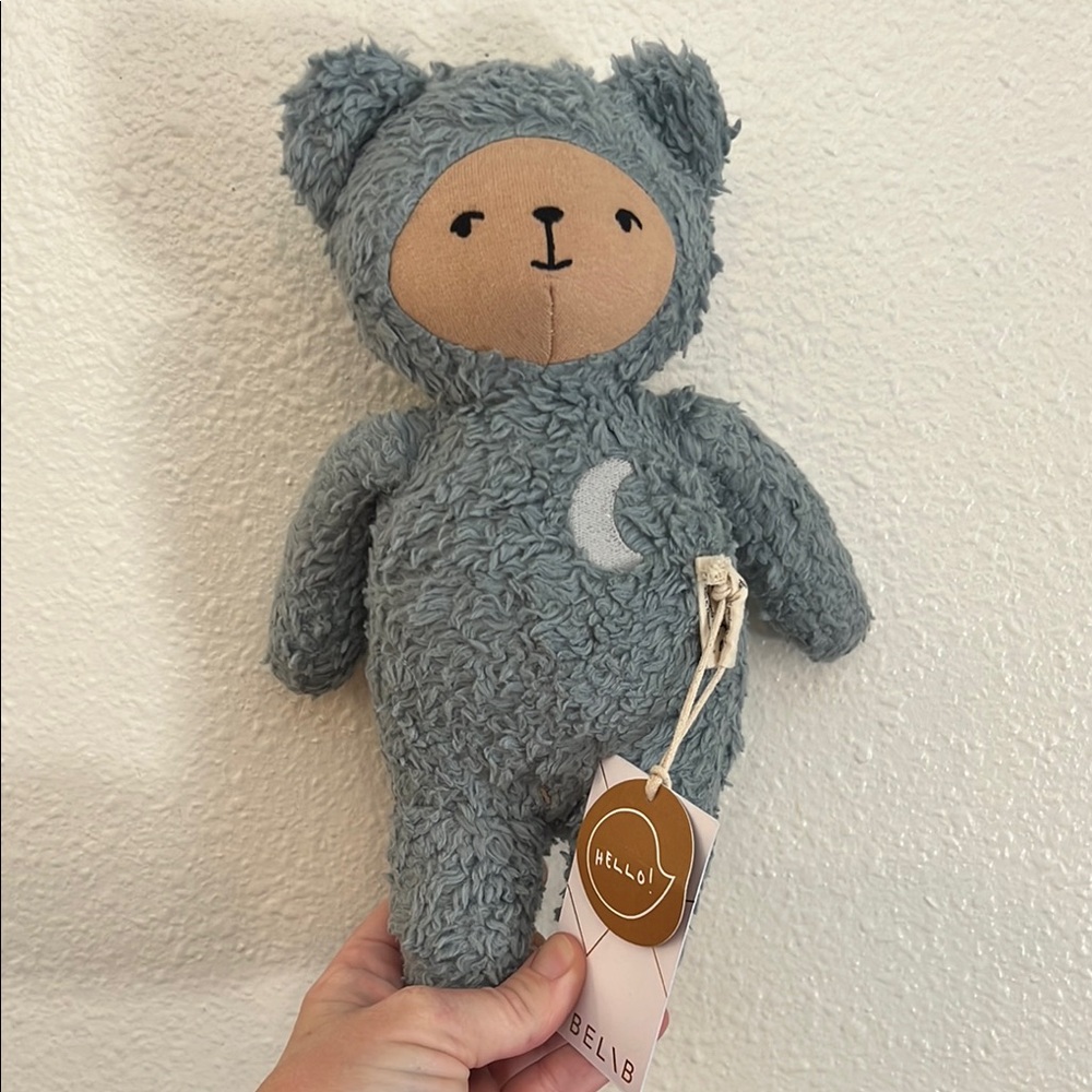Fabelab buddy moon bear organic cotton plush